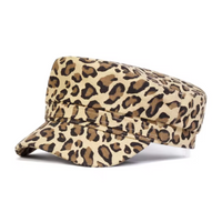 Leopard Military Hat