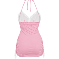 Football Halter Neck tops/ Mini Dress- Liverpool F.C. (blush pink)