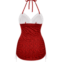 Football Halter Neck tops/ Mini Dress Manchester United F.C.( Red)