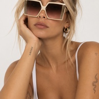 Hollywood- Sunglasses Beige