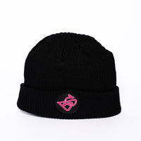 Black Cable Beanie