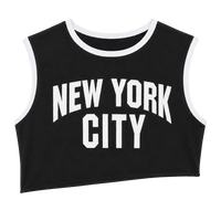 NEW YORK CROPPED SINGLET