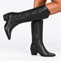 Black Cowgirl Boots