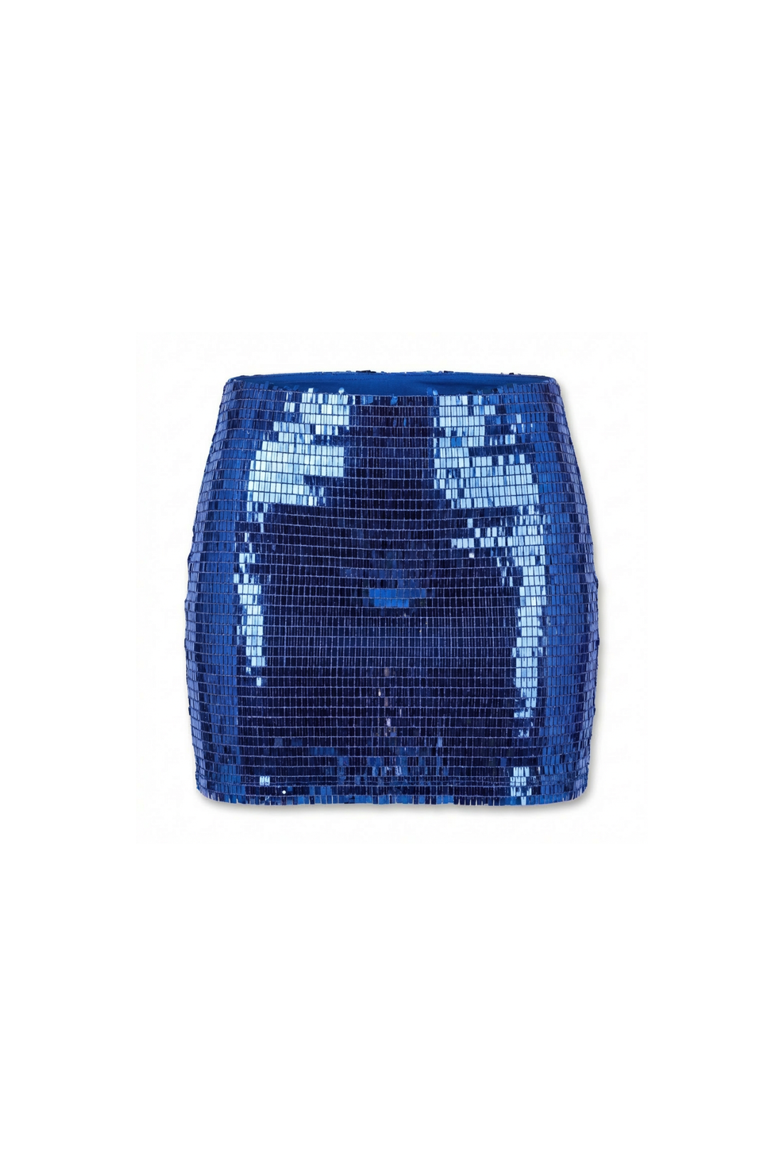 Lola Sequin Skirt - BLUE