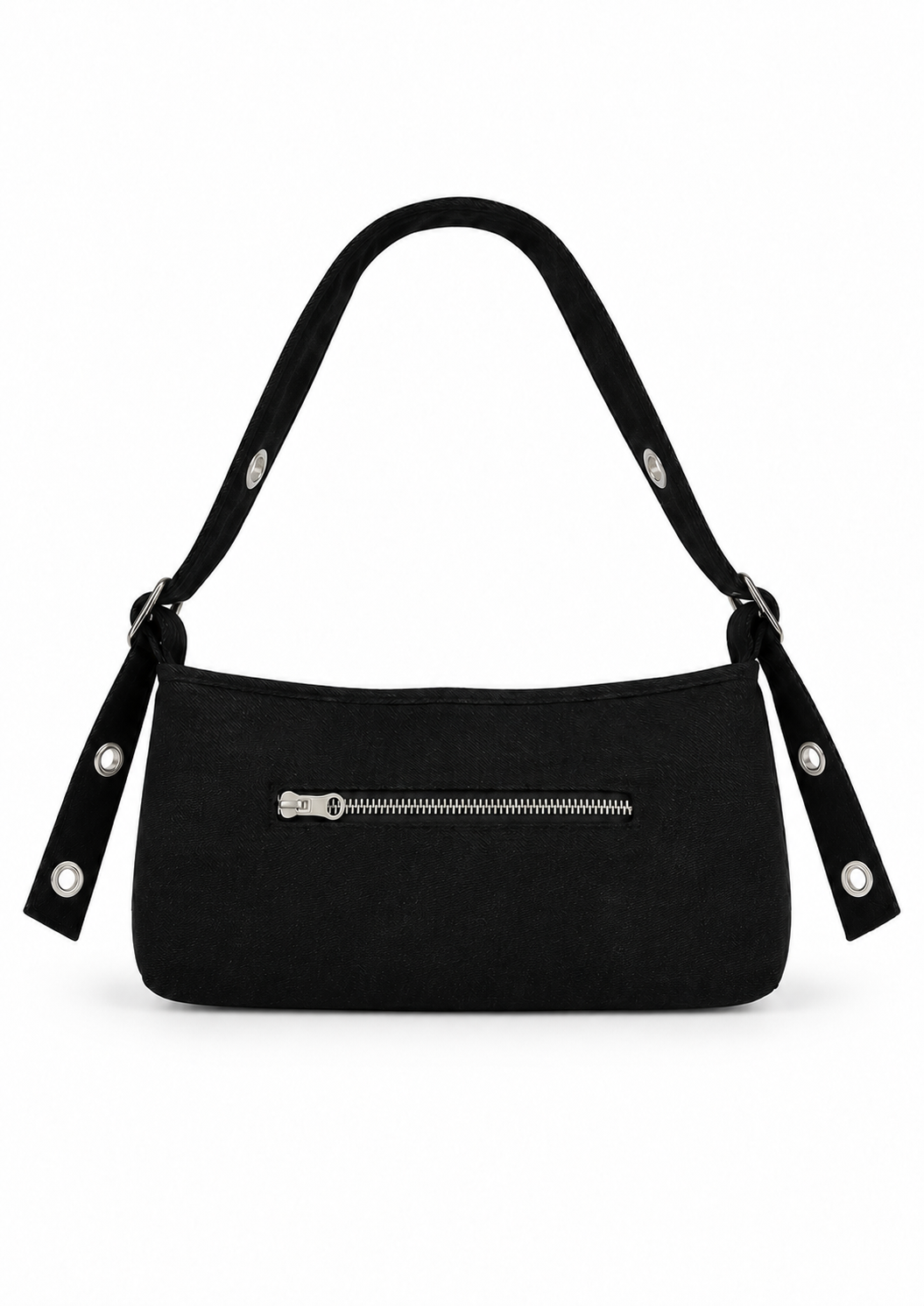 Recycled Denim Bag Black