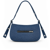 Recycled Denim Bag Dark Blue