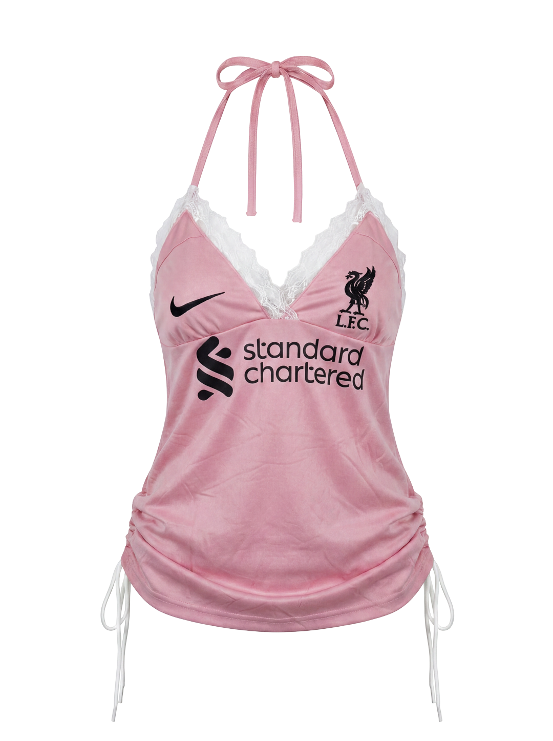 Football Halter Neck tops/ Mini Dress- Liverpool F.C. (blush pink)