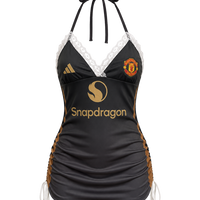 Football Halter Neck tops/ Mini Dress- Manchester United F.C.