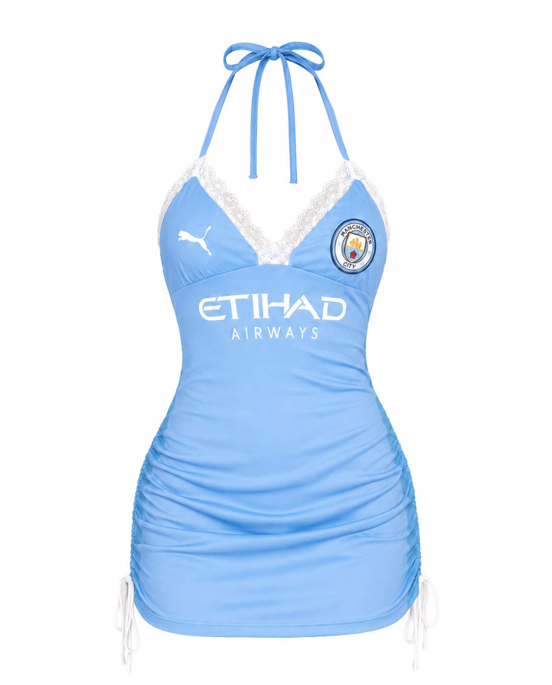 Football Halter Neck tops/ Mini Dress- Manchester City F.C.