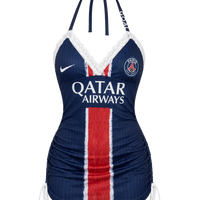 Football Halter Neck tops/ Mini Dress- Paris Saint-Germain F.C. (PSG).