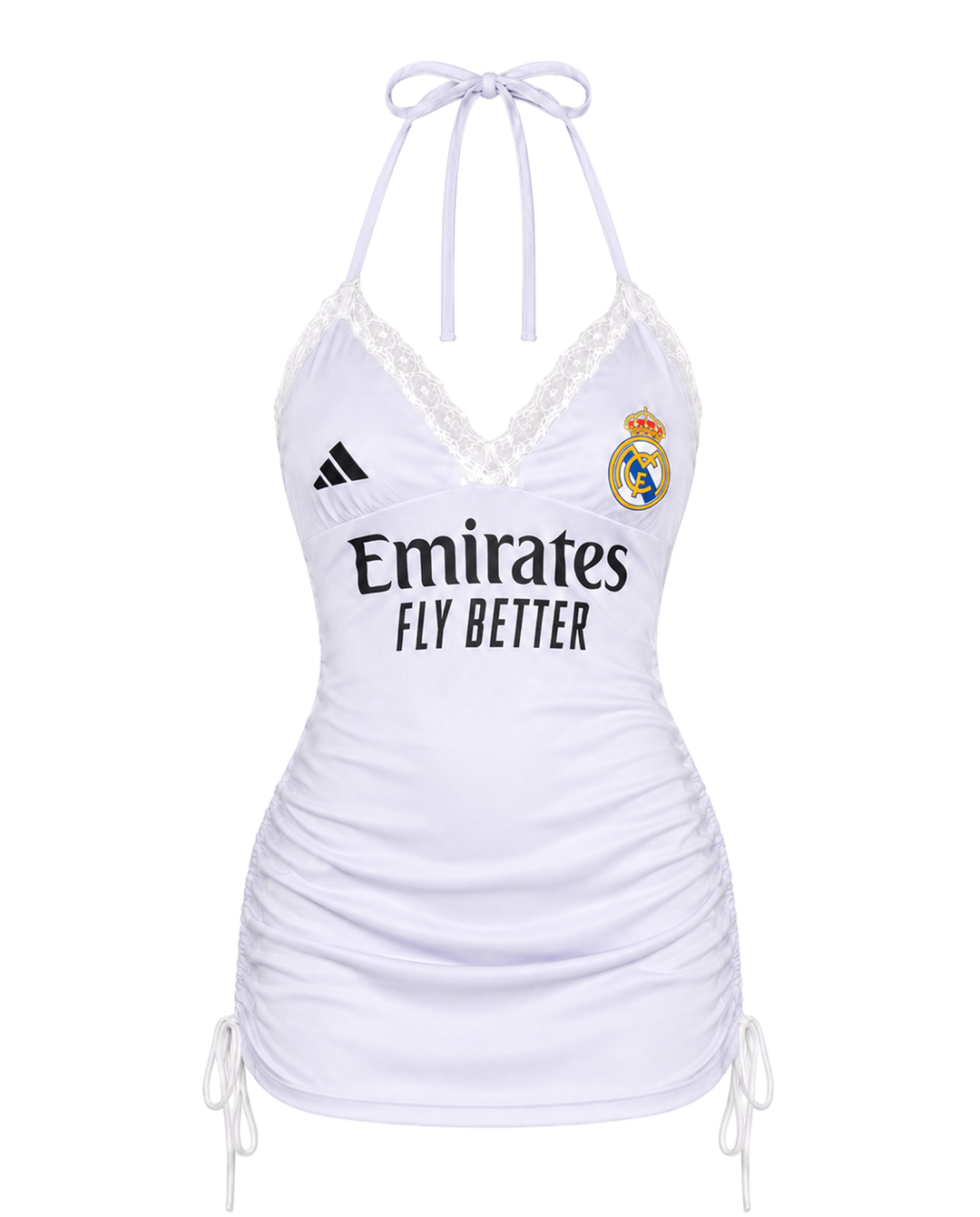 Football Halter Neck tops/ Mini Dress - Real Madrid