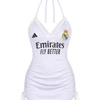 Football Halter Neck tops/ Mini Dress - Real Madrid