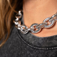 Luna Silver Chunky Chain