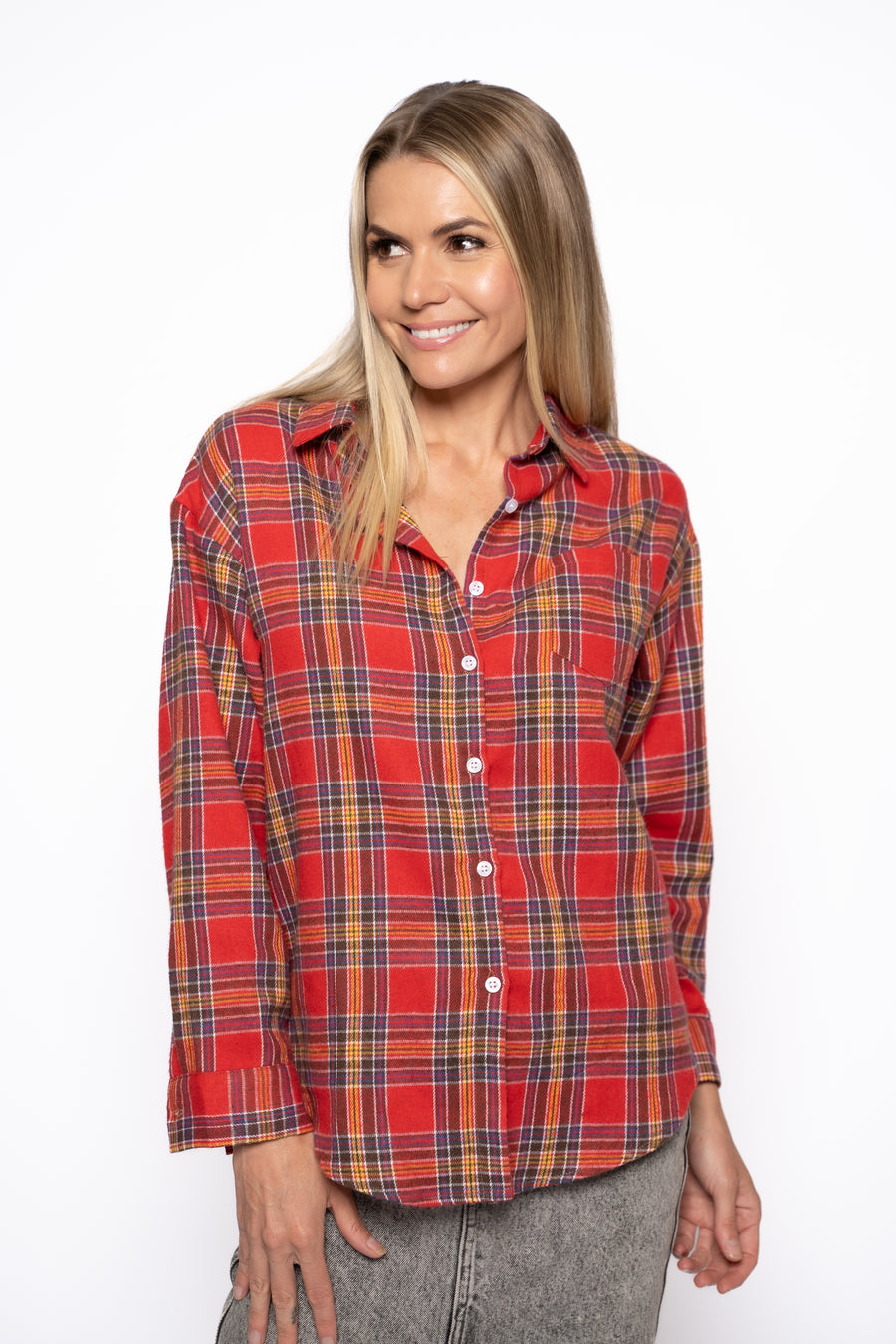 Amelie Tartan Shirt