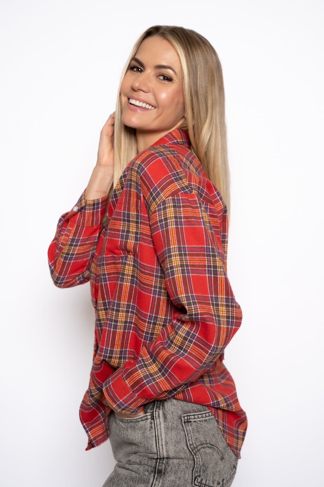 Amelie Tartan Shirt