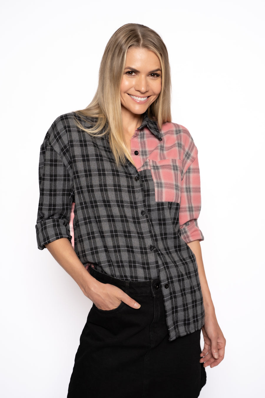 Isabelle Patch flannel shirt