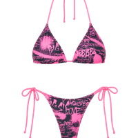 Pink Graffiti Bikini