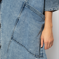 Tiffany Oversized Denim Trench