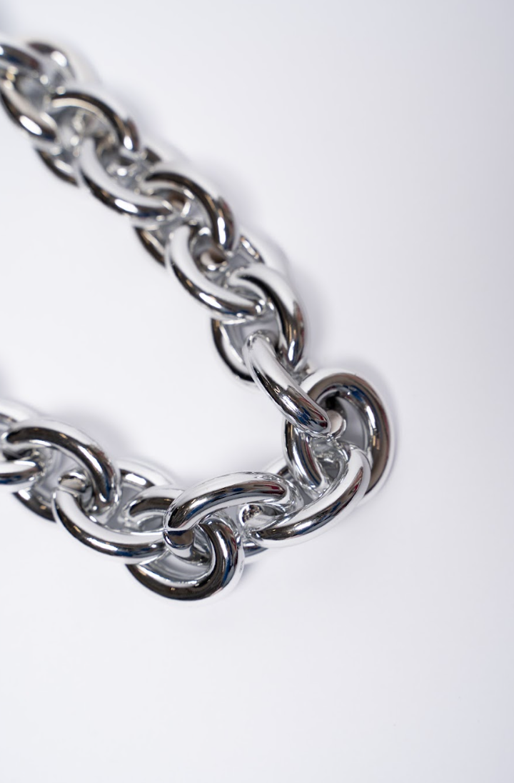 Luna Silver Chunky Chain