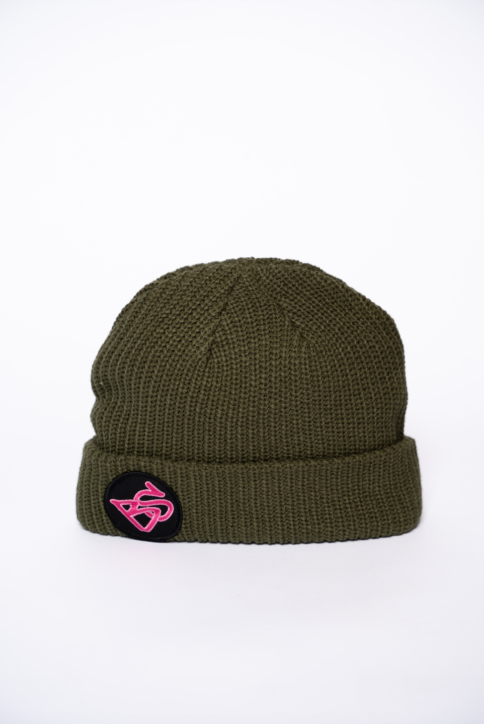 Army Green Cable Beanie