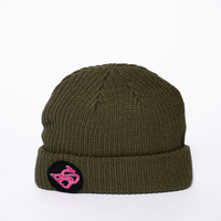 Army Green Cable Beanie