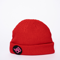 Red Cable Beanie