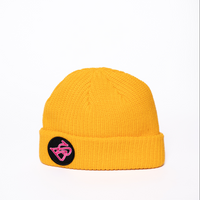 Gold Cable Beanie