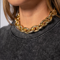 Luna Gold Chunky Chain