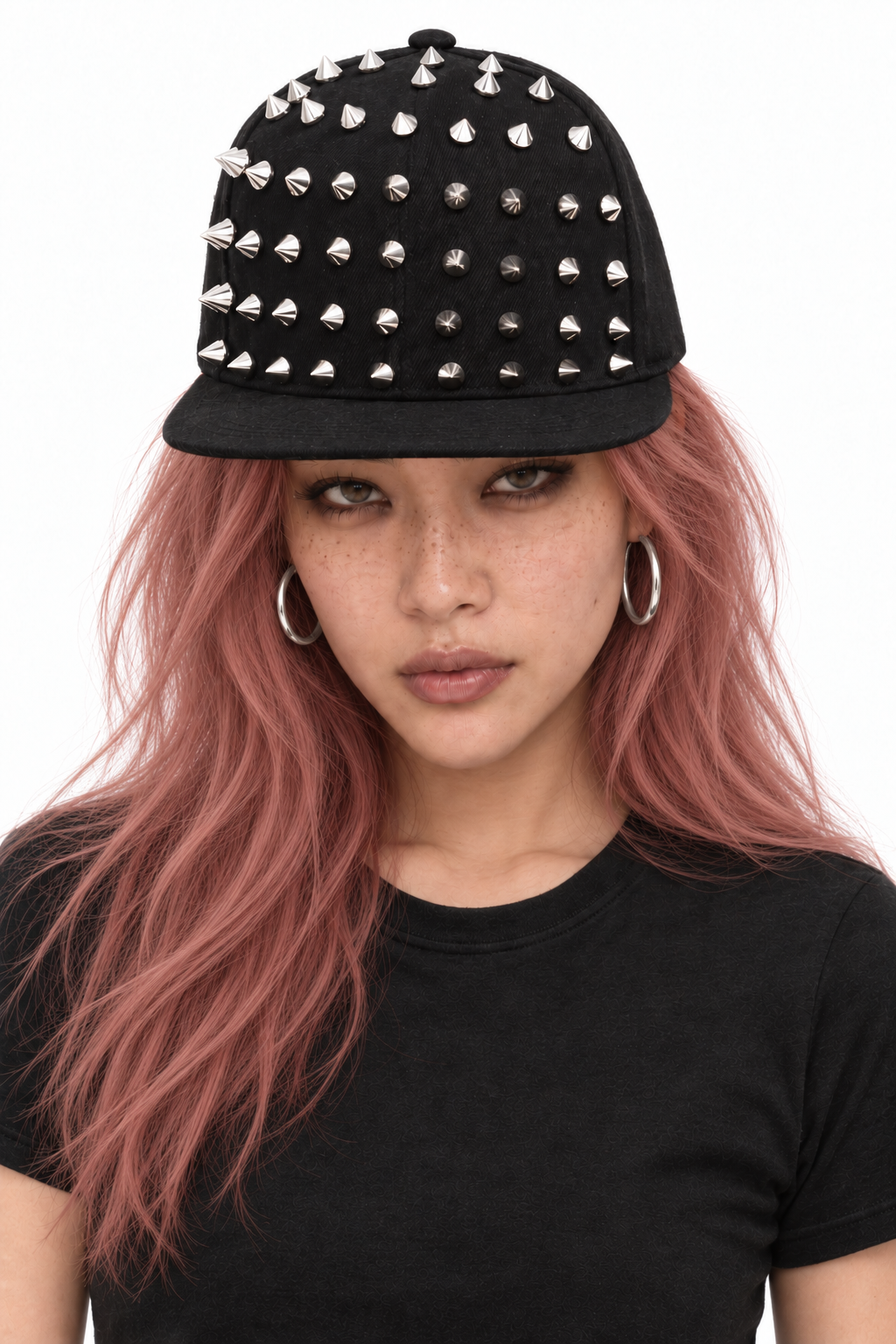 Black Studs Cap